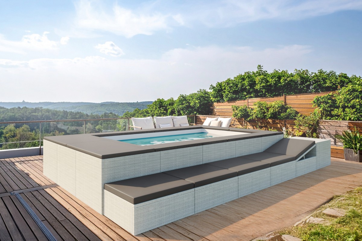 come trasformare il tuo spazio outdoor con una minipiscina